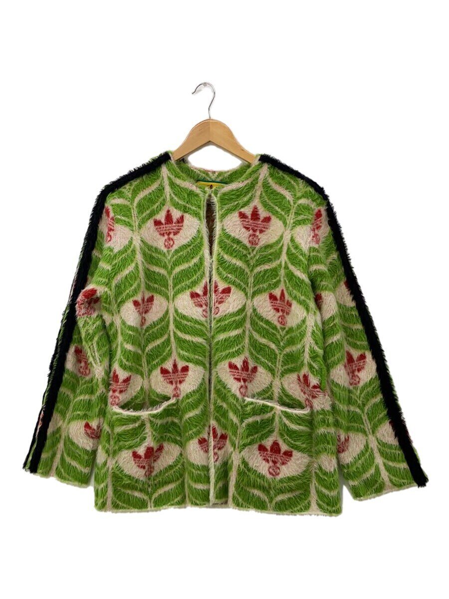 【中古】GUCCI◆ジレー(朦々たる)/adidas/M/緑であること/総柄/717694/グッチ【レディースお召しもの】