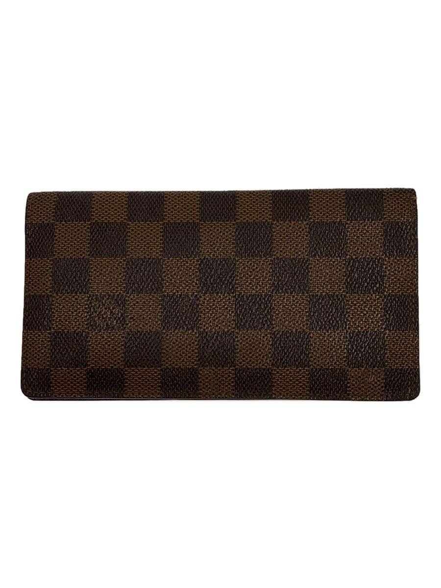 【中古】LOUIS VUITTON◆ポルト・バルール・カルト・クレディ_ダミエ・エベヌ/PVC/BRW/レディース【服飾雑貨他】 18,432円