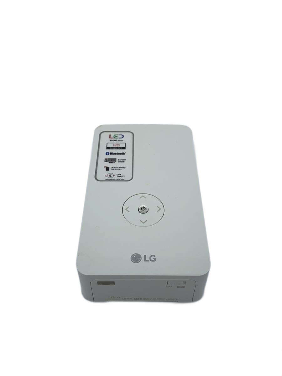 【中古】LG Electronics Japan◆プロジェクター MiniBeam PH30JG [ホワイト]【家電・ビジュアル・オーディオ】