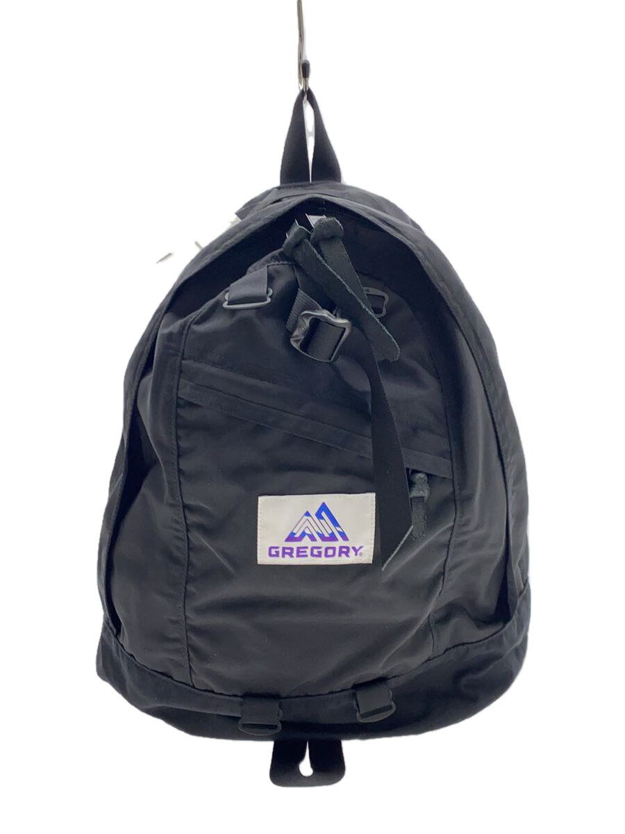 【中古】GREGORY◆背嚢/PVC/BLK/無地//【御徒面子】