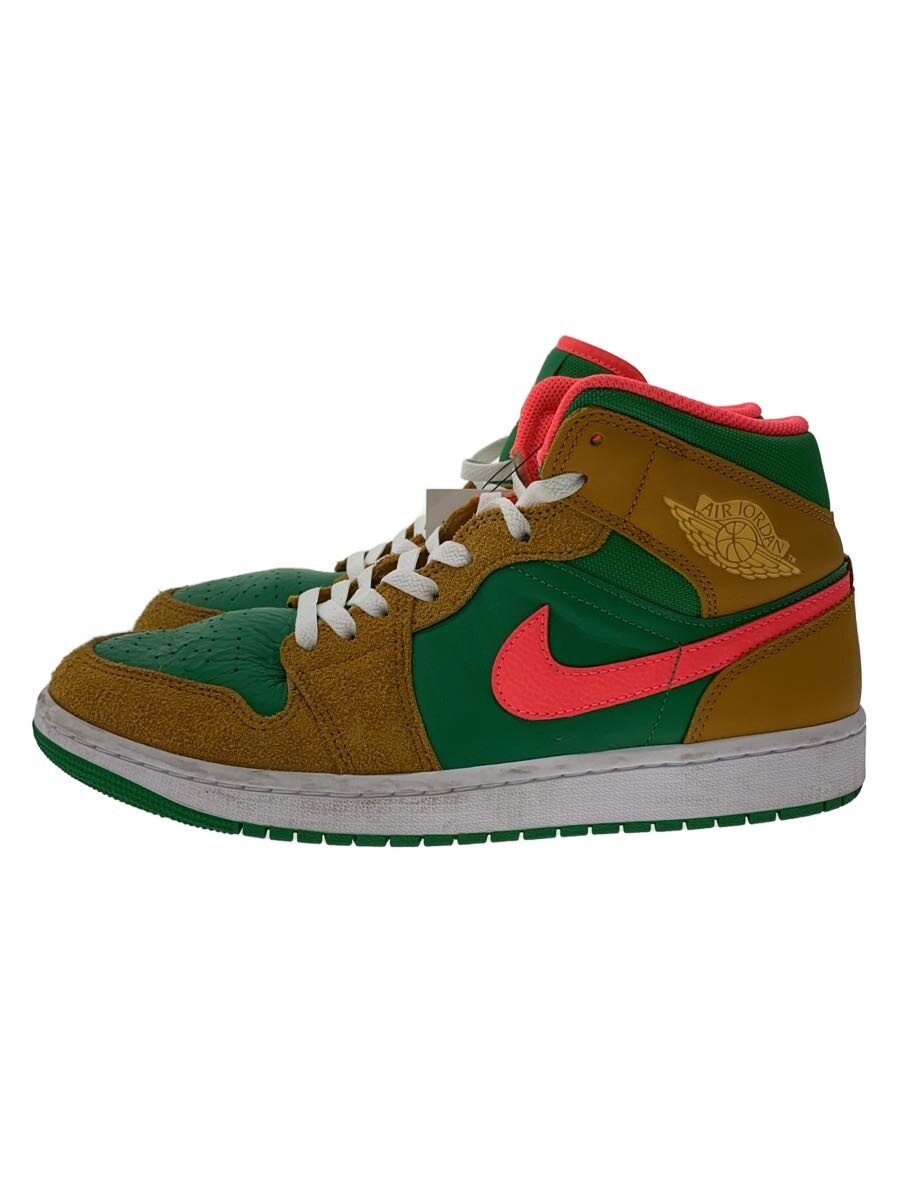 【中古】NIKE◆AIR JORDAN 1 MID SE_エア ジョーダン 1 ミッド シーズナブルエディション/27cm/G【シューズ】｜2ｎｄ STREET 店