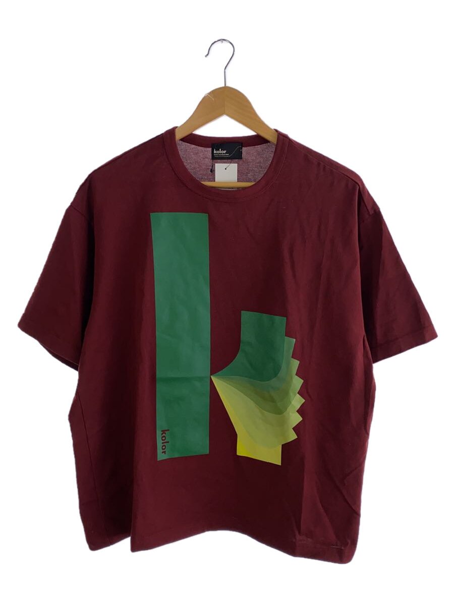 【中古】kolor◆プルオーバー/1/綿織物/RED/23WCM-T08207//【メンズウェア】