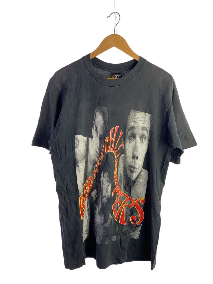 【中古】giant◆90s/RED HOT CHILI PEPPERS/1990/プルオーバー/L/綿織物/BLK【メンズウェア】
