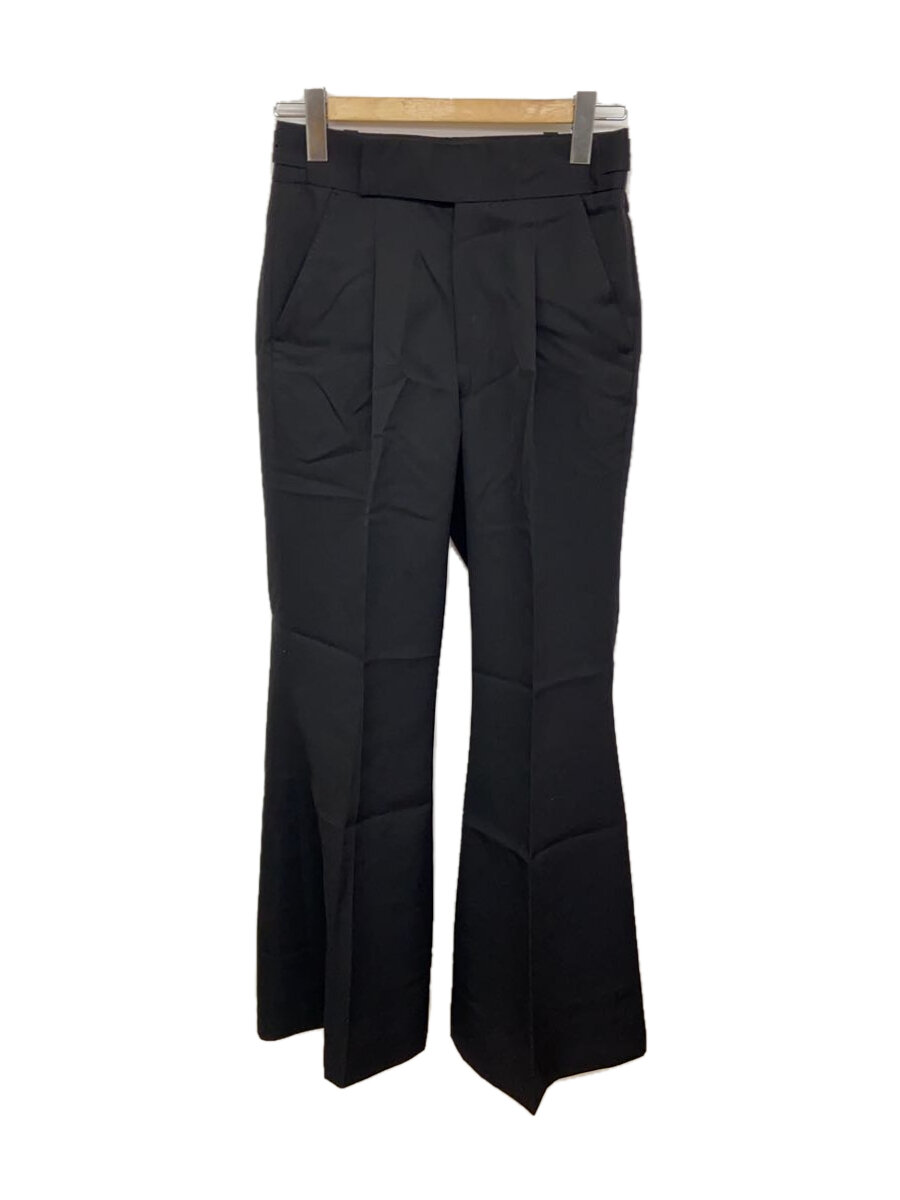 【中古】THE RERACS◆下つ方/36/羊毛/BLK/無地/24FW-REPT-157L-J/24AW/下げ札付【レディース御召しもの】
