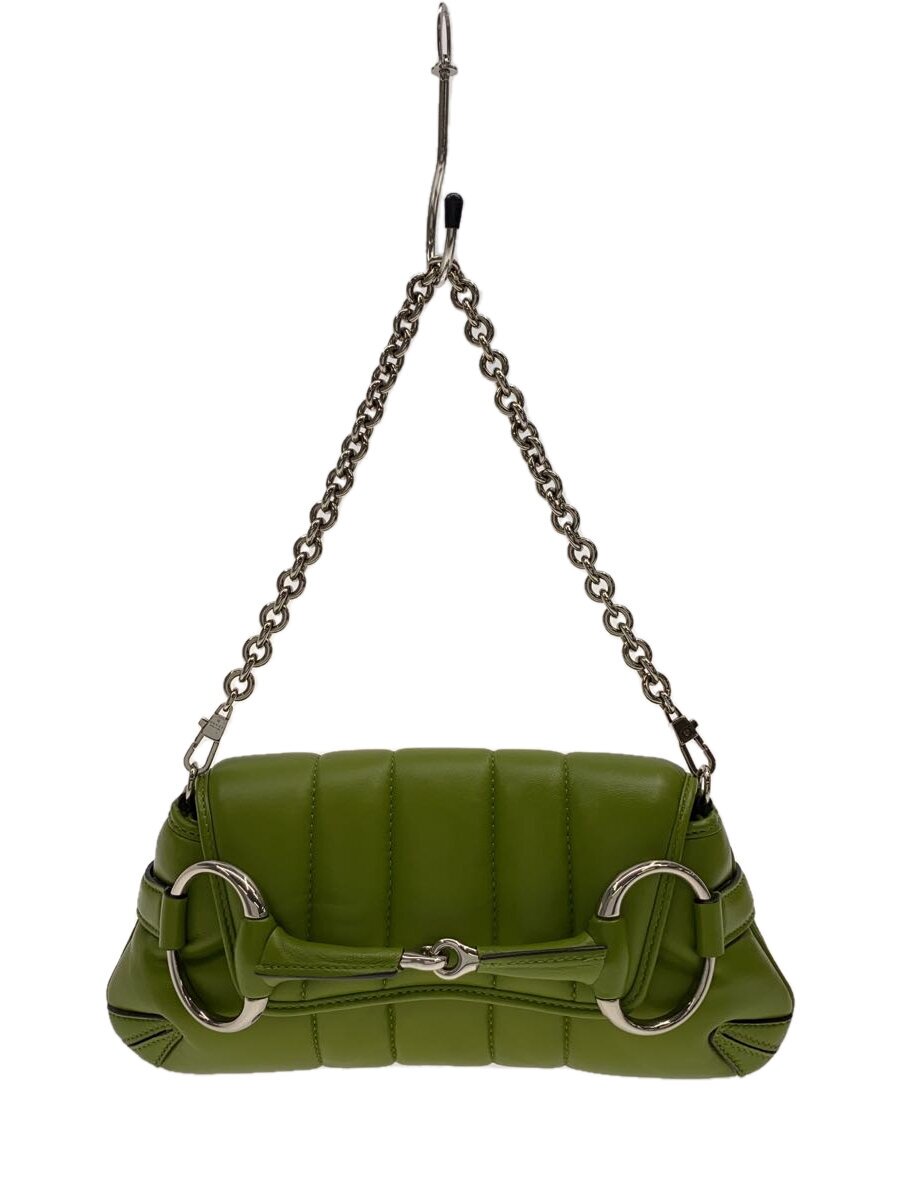 【中古】GUCCI◆ショルダーバッグ/--/GRN/764339//【御徒面子】