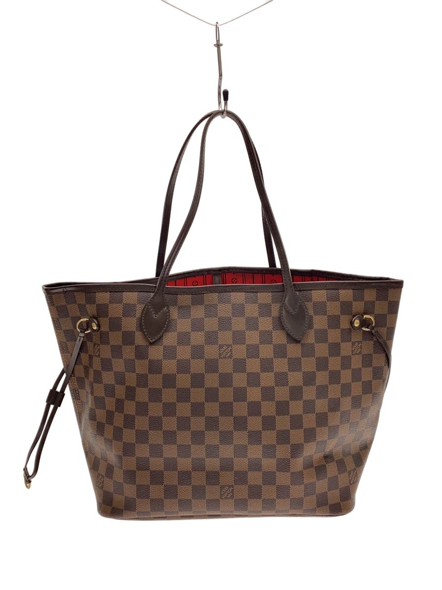 【中古】LOUIS VUITTON◆1)ネヴァーフルMM_ダミエ・エベヌ/PVC/BRW//【バッグ】｜2ｎｄ STREET 店 66,913円