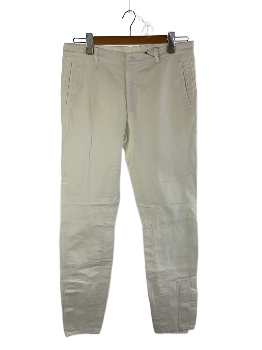 【中古】DRIES VAN NOTEN◆ベルクロ/ボトム/48/コットン/WHT/020852【メンズウェア】|2nd STREET 店