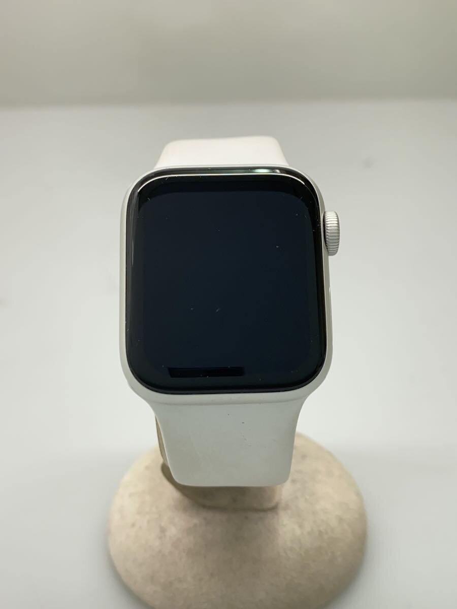 【中古】Apple◆Apple Watch SE 第2時人 GPS模範例 40粍 MNJV3J/A [しろがね色/白いこと]/デ【服飾雑貨他】