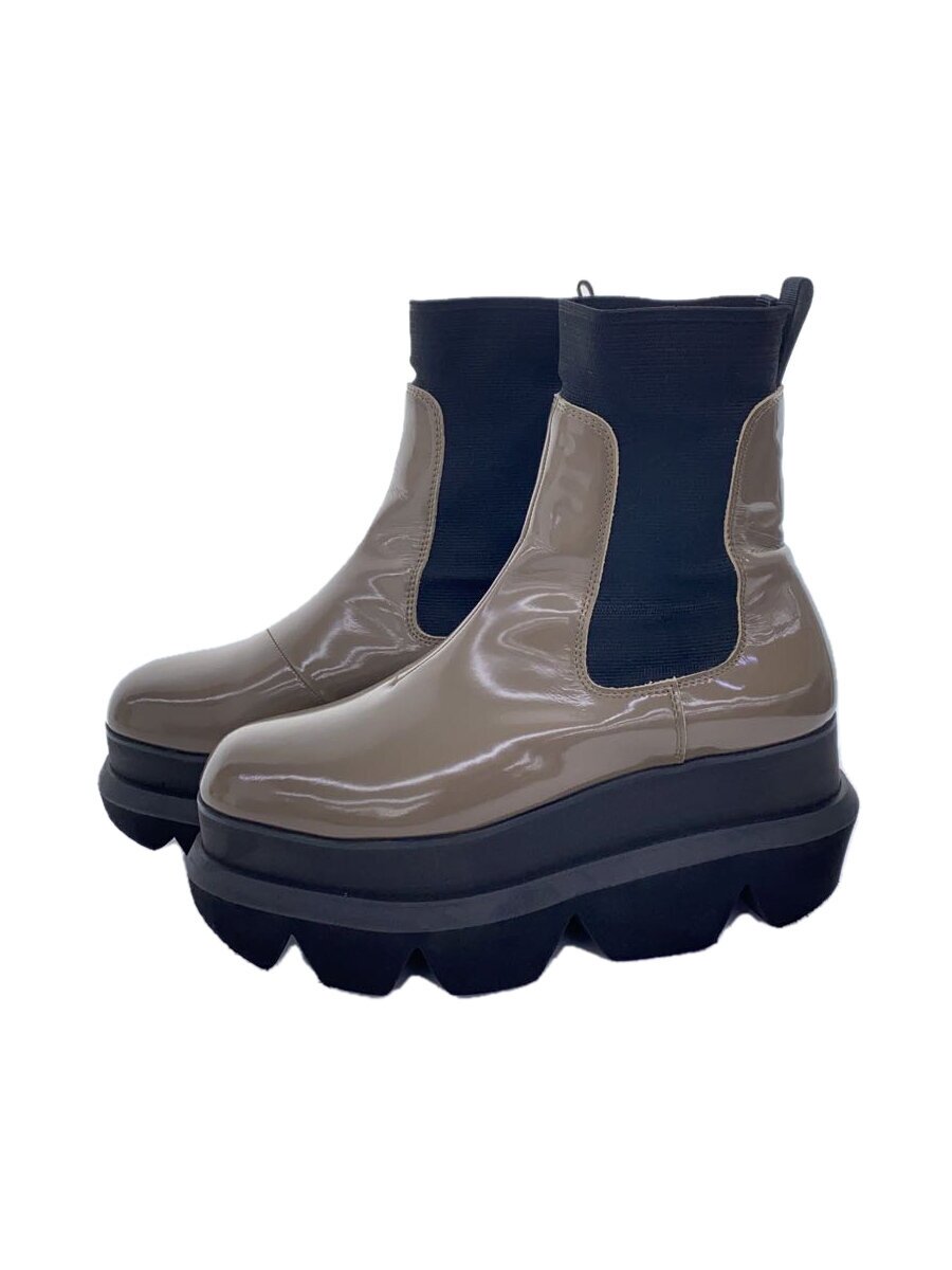 【中古】sacai◆サイドゴアブーツ/37/BRW/21-05759//【シューズ】