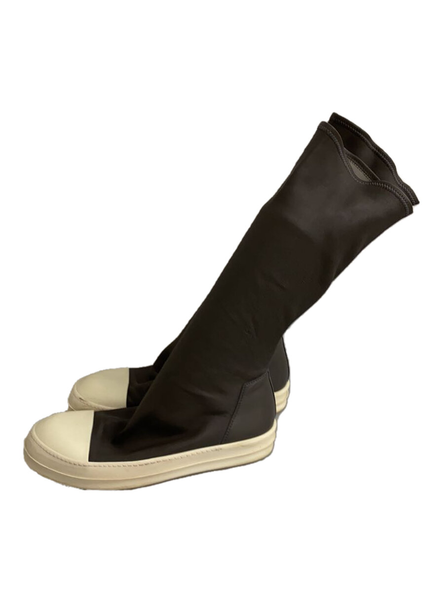 【中古】Rick Owens◆SOCK SNEAKES/ブーツ/41/BRW/少々汚れ有/内側毛玉有//【シューズ】
