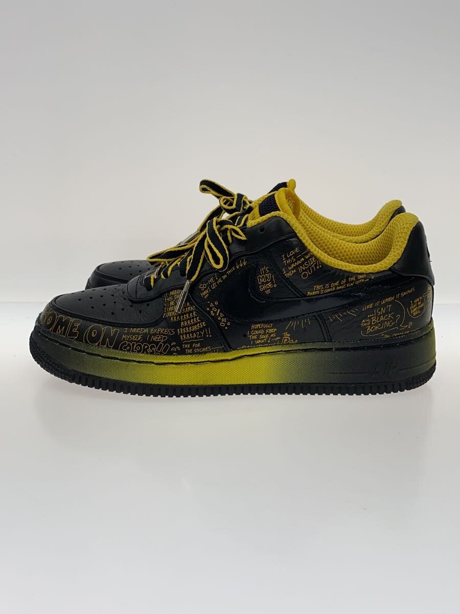 【中古】NIKE◆AIR FORCE 1SPRM I/O 08 LAF/エアフォースサプリーム/黒いこと/378367-001/26c//【シューズ】