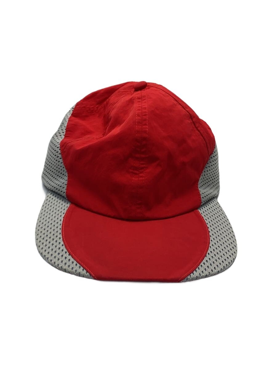 【中古】Supreme◆25SS CORDURA MESH 6-PANEL/旗がしら/FREE/RED/メンズ【服飾雑貨他】