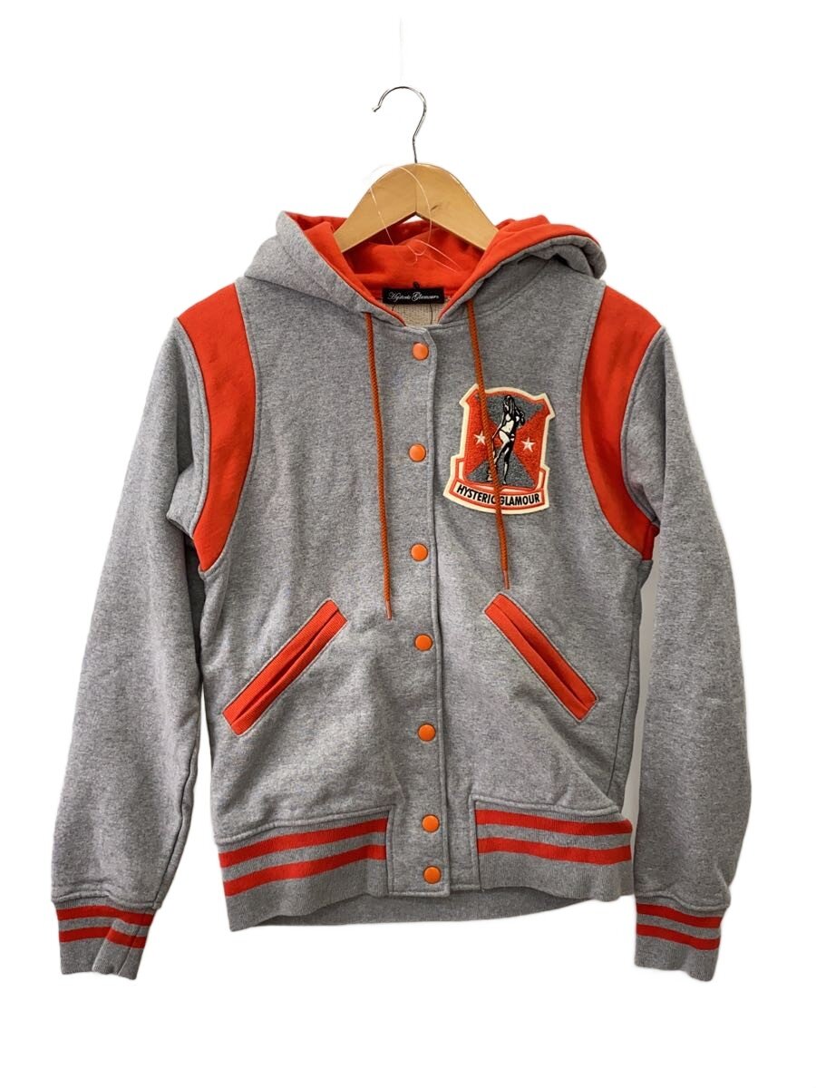【中古】HYSTERIC GLAMOUR◆上衣/FREE/綿織物/GRY/0151CF01//【レディース御召しもの】