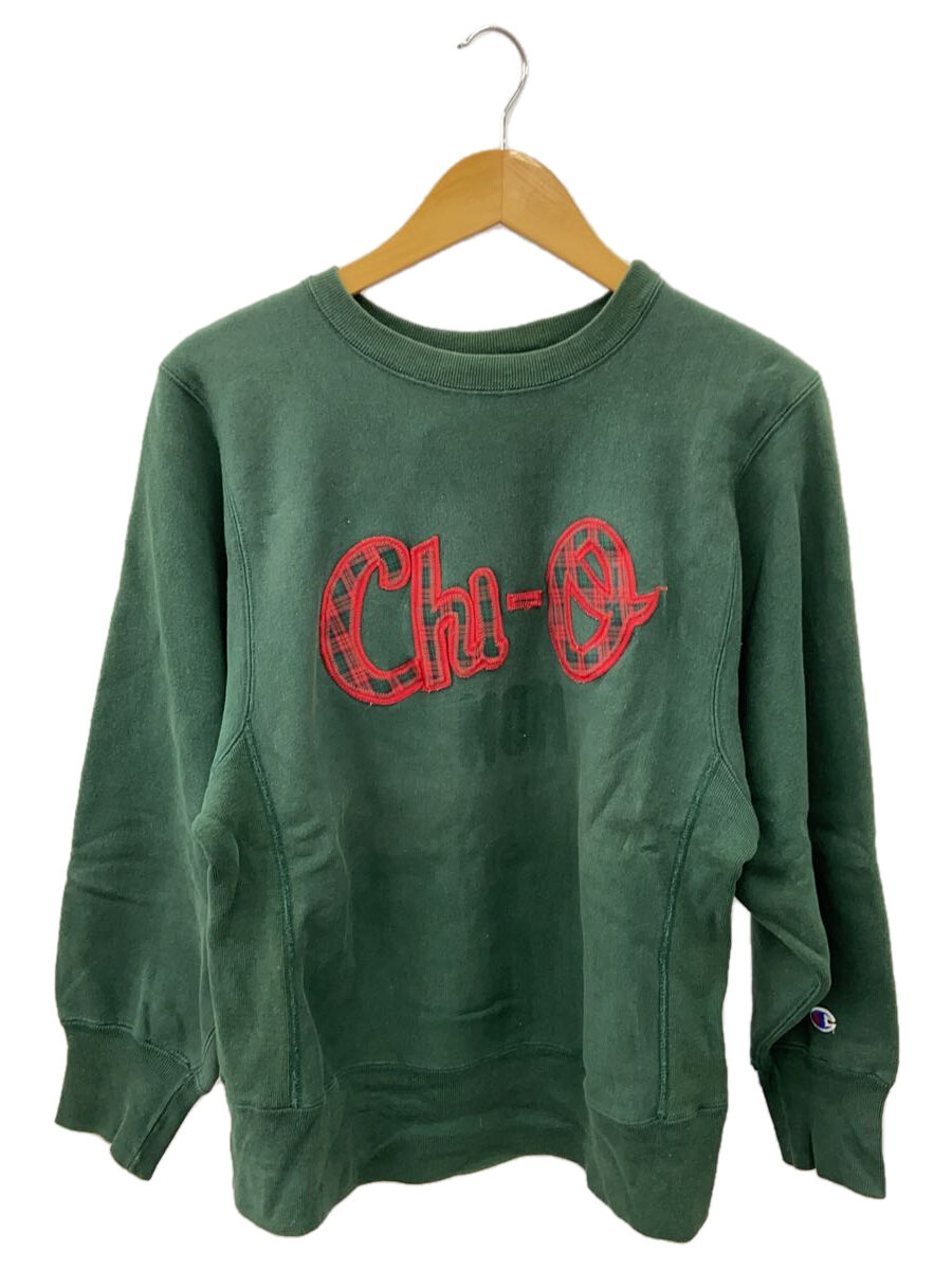 【中古】Champion◆80s/Reverse weave/汗水/M/綿織物/GRN【メンズウェア】