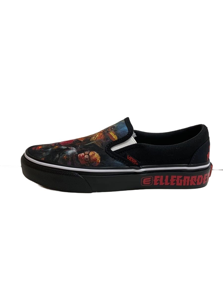 【中古】VANS◆ローカットスニーカー/22.5糎/BLK/V98CF ELLE SLIPON/×エルレガーデン/【シューズ】