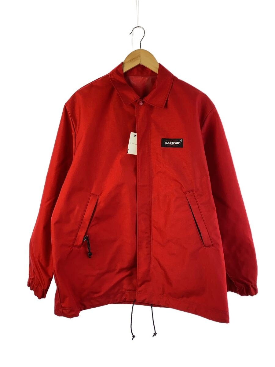 【中古】EASTPAK◆上衣/3/綿織物/RED/UC2A4204【メンズウェア】