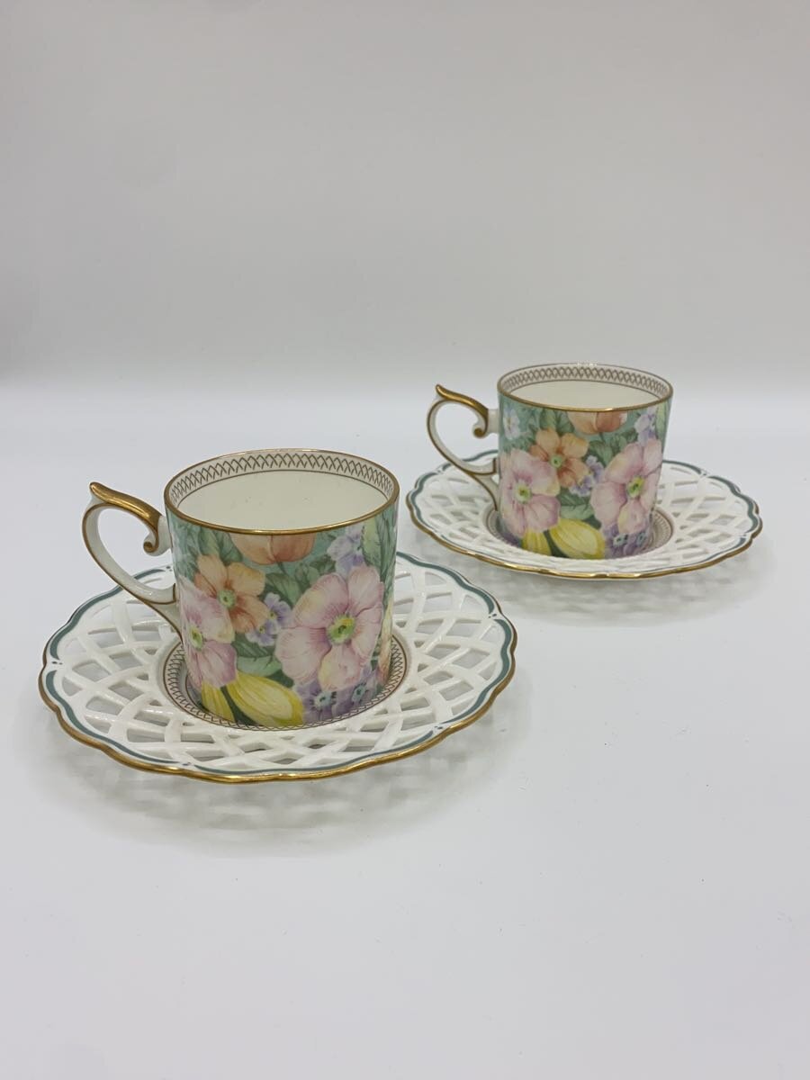 【中古】NARUMI◆カップ&ソーサー/4点セット【キッチン用品】