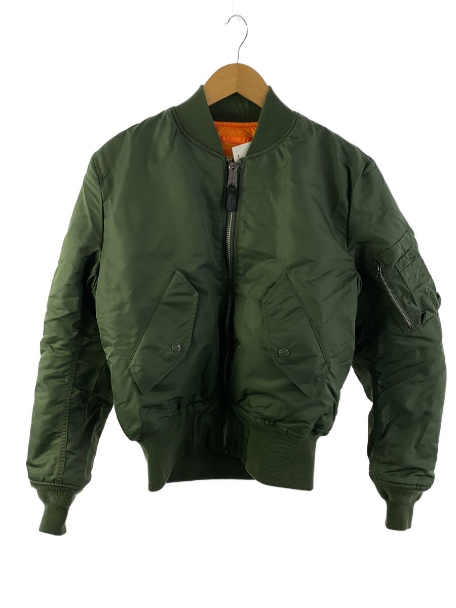 【中古】Valley Apparel/フライトジャケット/S/ナイロン/KHK/無地【メンズウェア】|2nd STREET 店