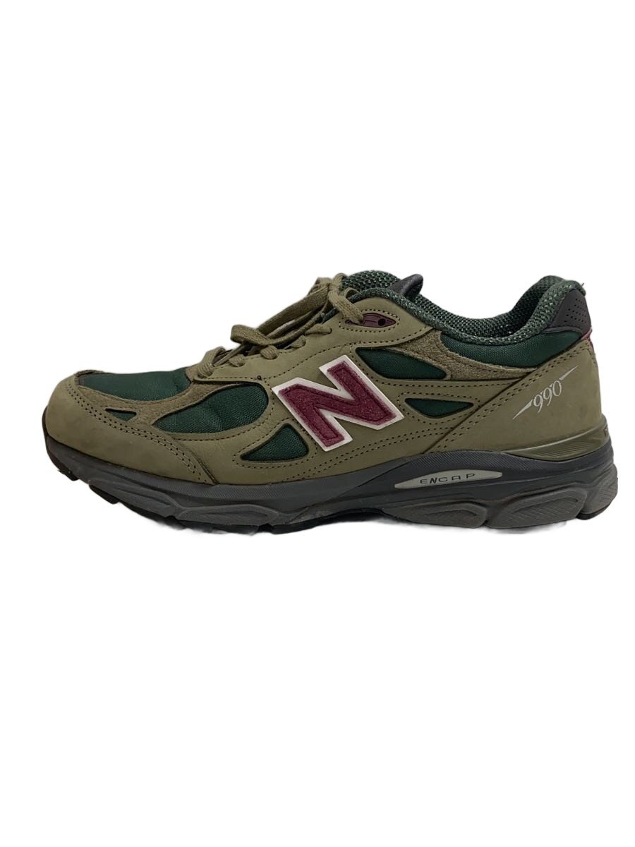 【中古】NEW BALANCE◆M990/緑であること/28.5珊/GRN【シューズ】