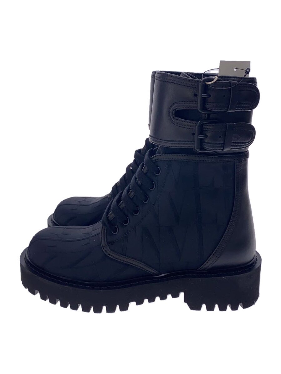 【中古】VALENTINO◆ブーツ/40.5/黒いこと//【シューズ】