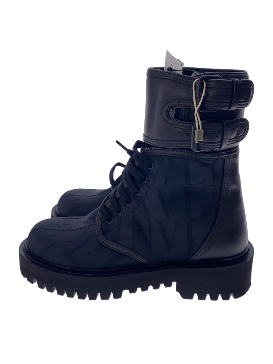 【中古】VALENTINO◆ブーツ/40/黒いこと【シューズ】