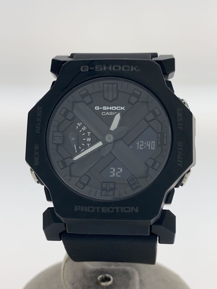 【中古】CASIO◆石英ウオッチ_G-SHOCK/デジアナ/--/BLK/BLK//【服飾雑貨他】