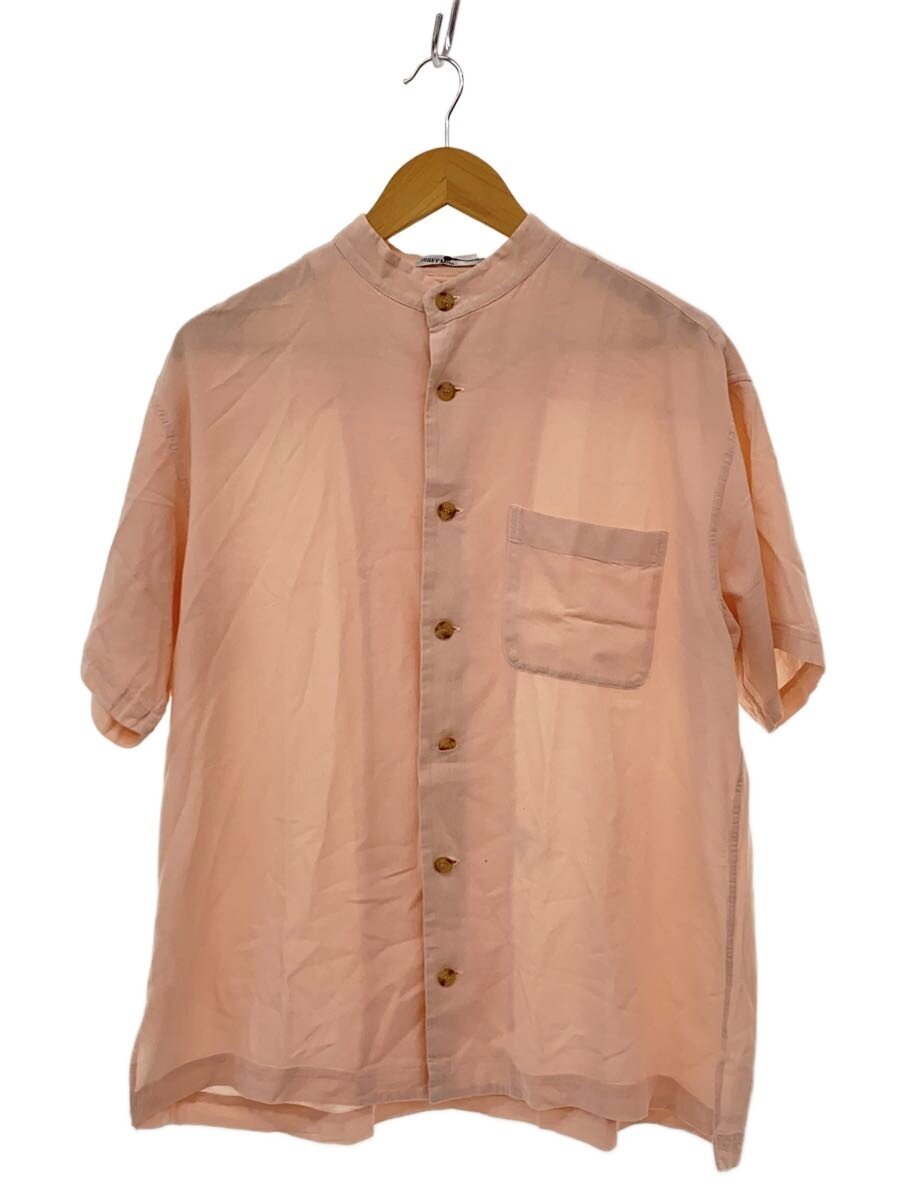 【中古】ISSEY MIYAKE MEN◆半袖プルオーバー/M/綿織物/PNK/ME01FJ609【メンズウェア】