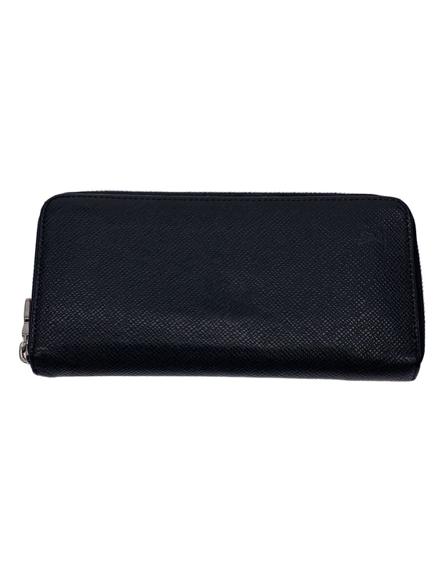 【中古】LOUIS VUITTON◆長財布/レザー/BLK/メンズ/M63095【服飾雑貨他】
