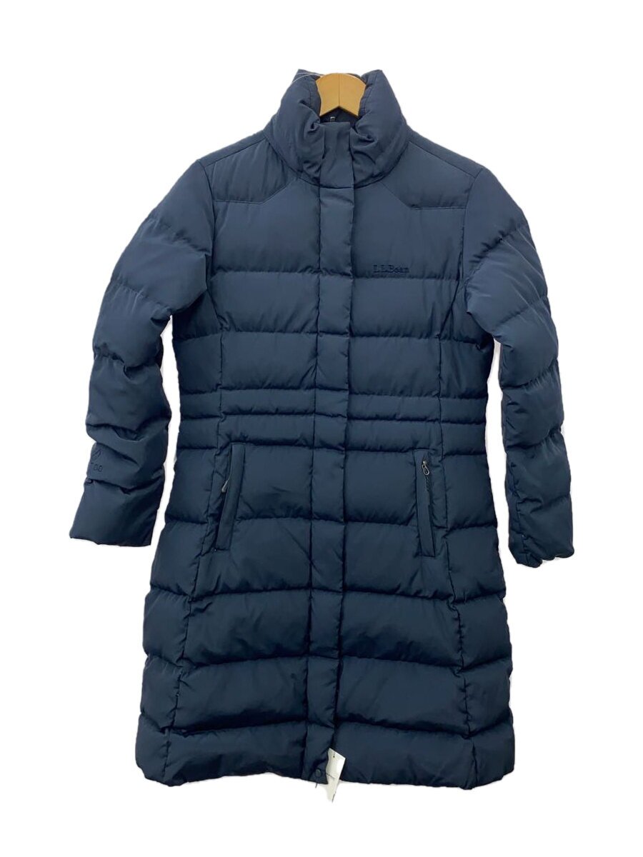 【中古】L.L.Bean◆厚地の外套/M/ポリエステル/NVY/無地/0RBH9【レディース御召しもの】