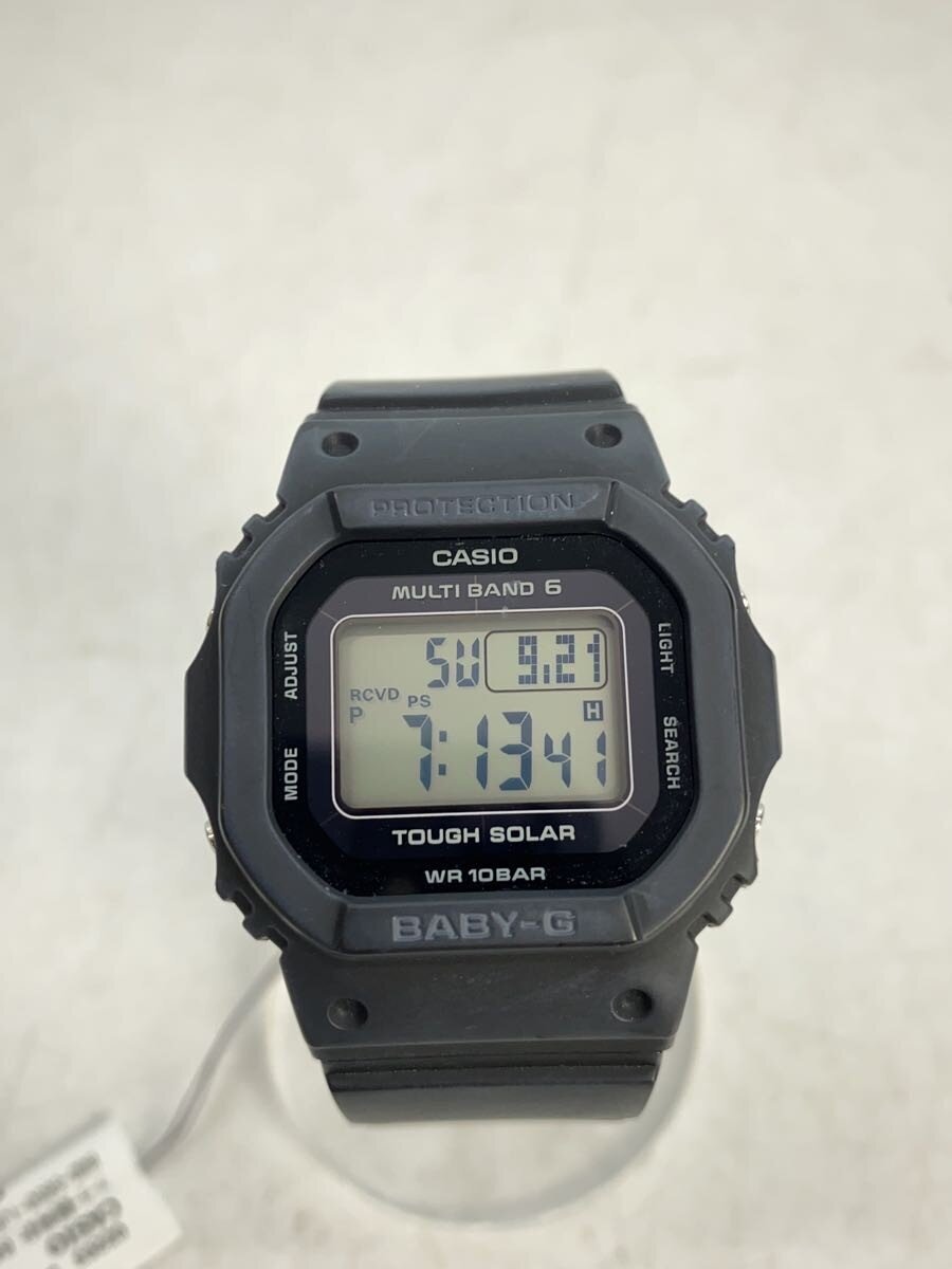 【中古】CASIO◆ソーラー腕時計_BABY-G/デジタル/ラバー/BLK/BLK【服飾雑貨他】｜2ｎｄ STREET 店