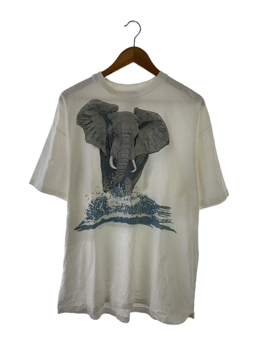 【中古】Hanes◆プルオーバー/XL/綿織物/WHT//【メンズウェア】