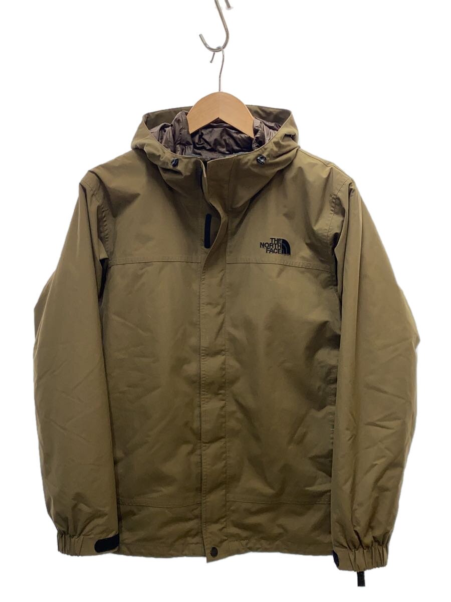 【中古】THE NORTH FACE◆CASSIUS TRICLIMATE JACKET_カシウストリクライメイトジャケット/M/ナイロン/KHK/無地【メンズウェア】|2nd STREET 店