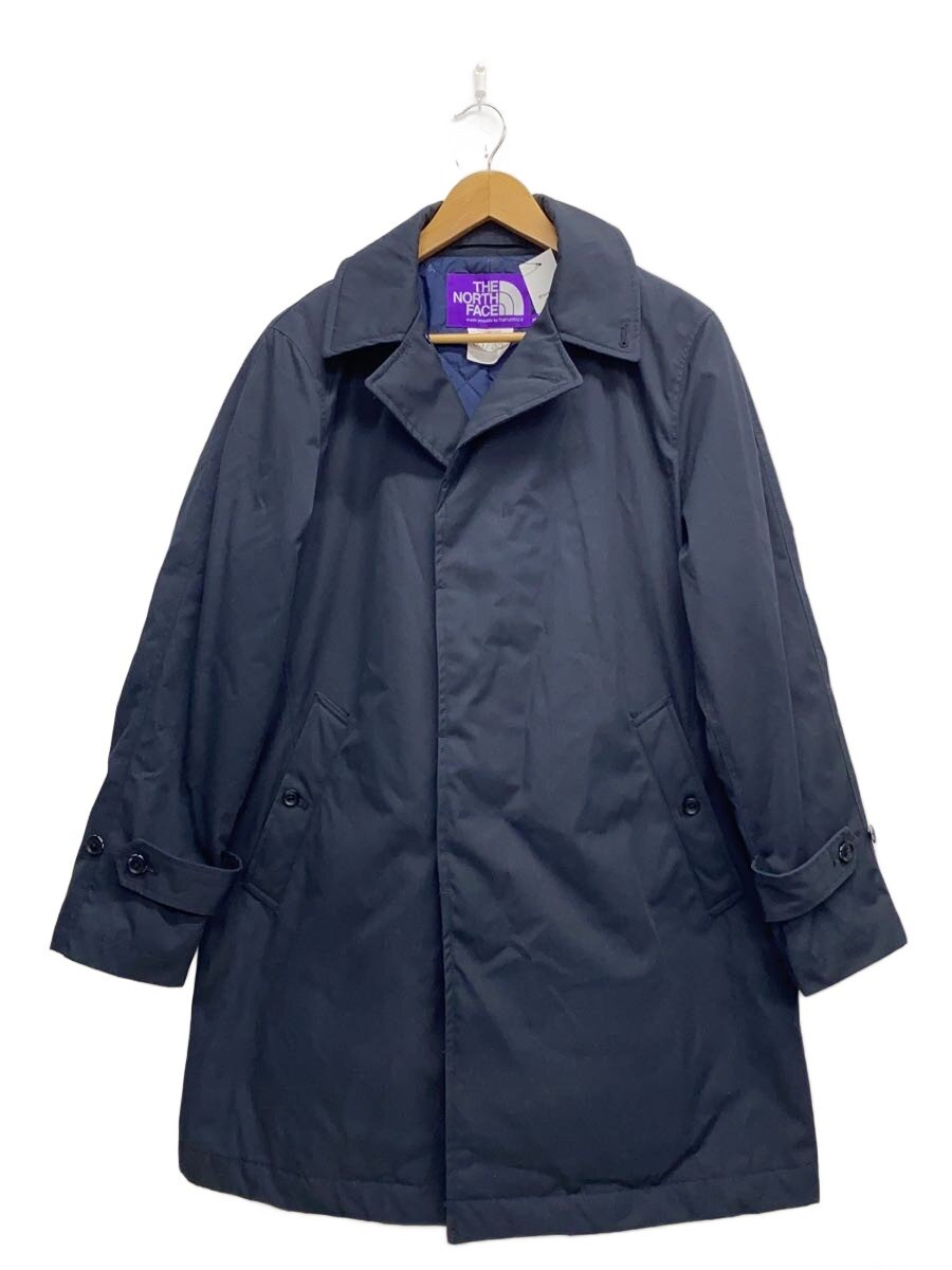 【中古】THE NORTH FACE PURPLE LABEL◆ステンカラー厚地の外套/S/NVY/無地/NY2951N【メンズウェア】