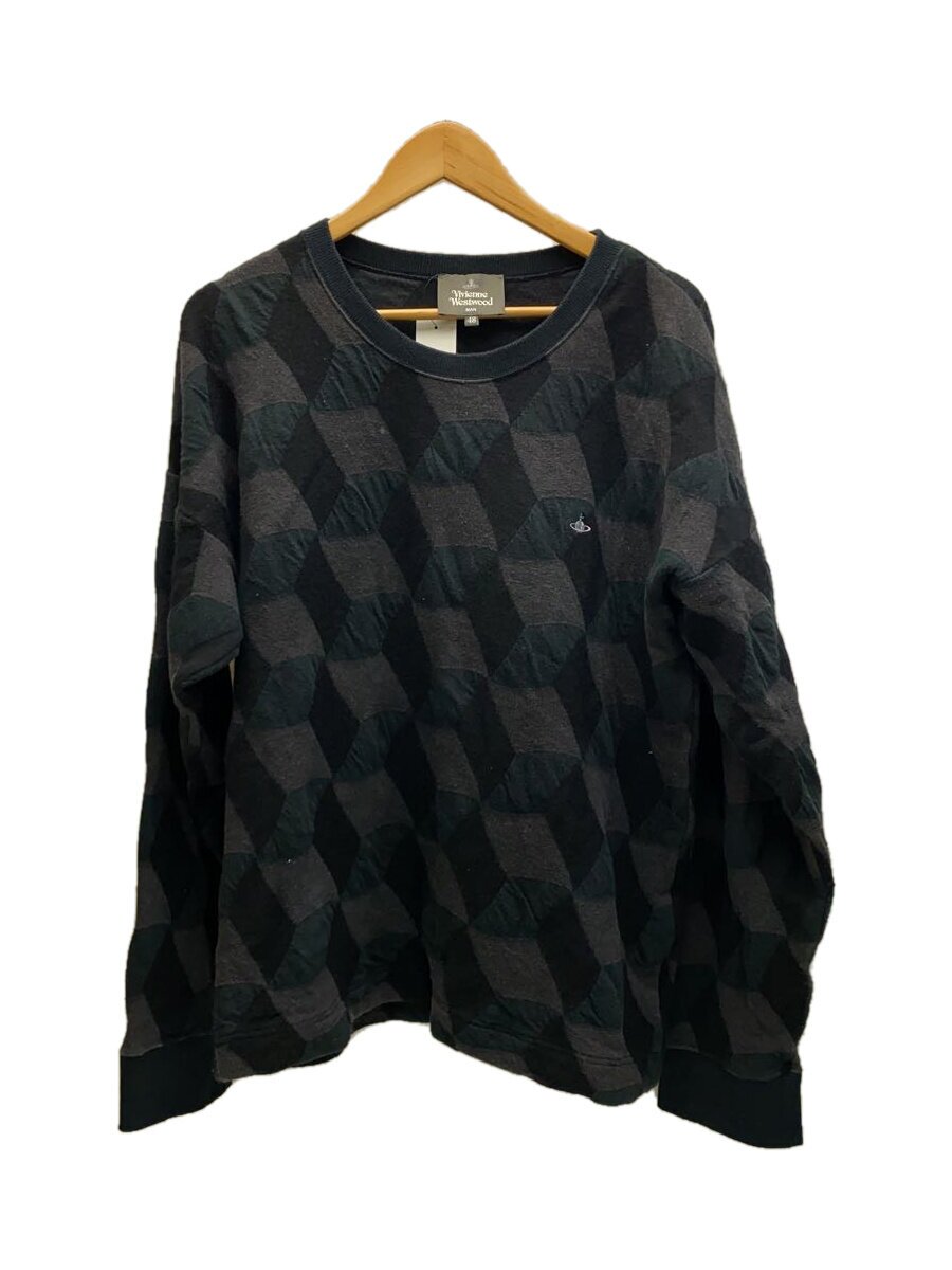 【中古】Vivienne Westwood MAN◆編み物・プルオーバー(朦々たる)/48/羊毛/マルチ色つや/VW-LP-72805【メンズウェア】