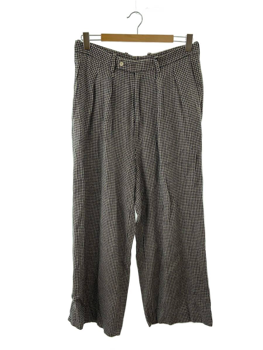 【中古】m’s braque◆2タックスラックス/40/綿織物/BLK/チドリ透かし彫り/24120E/? NULL ?【メンズウェア】
