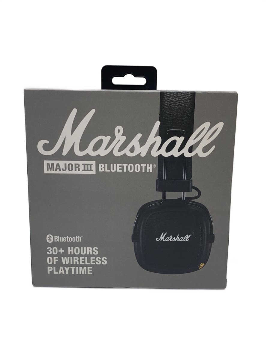 【中古】MARSHALL◆イヤホン・ヘッドホン MAJOR III BLUETOOTH [Black]//【家電・ビジュアル・オーディオ】