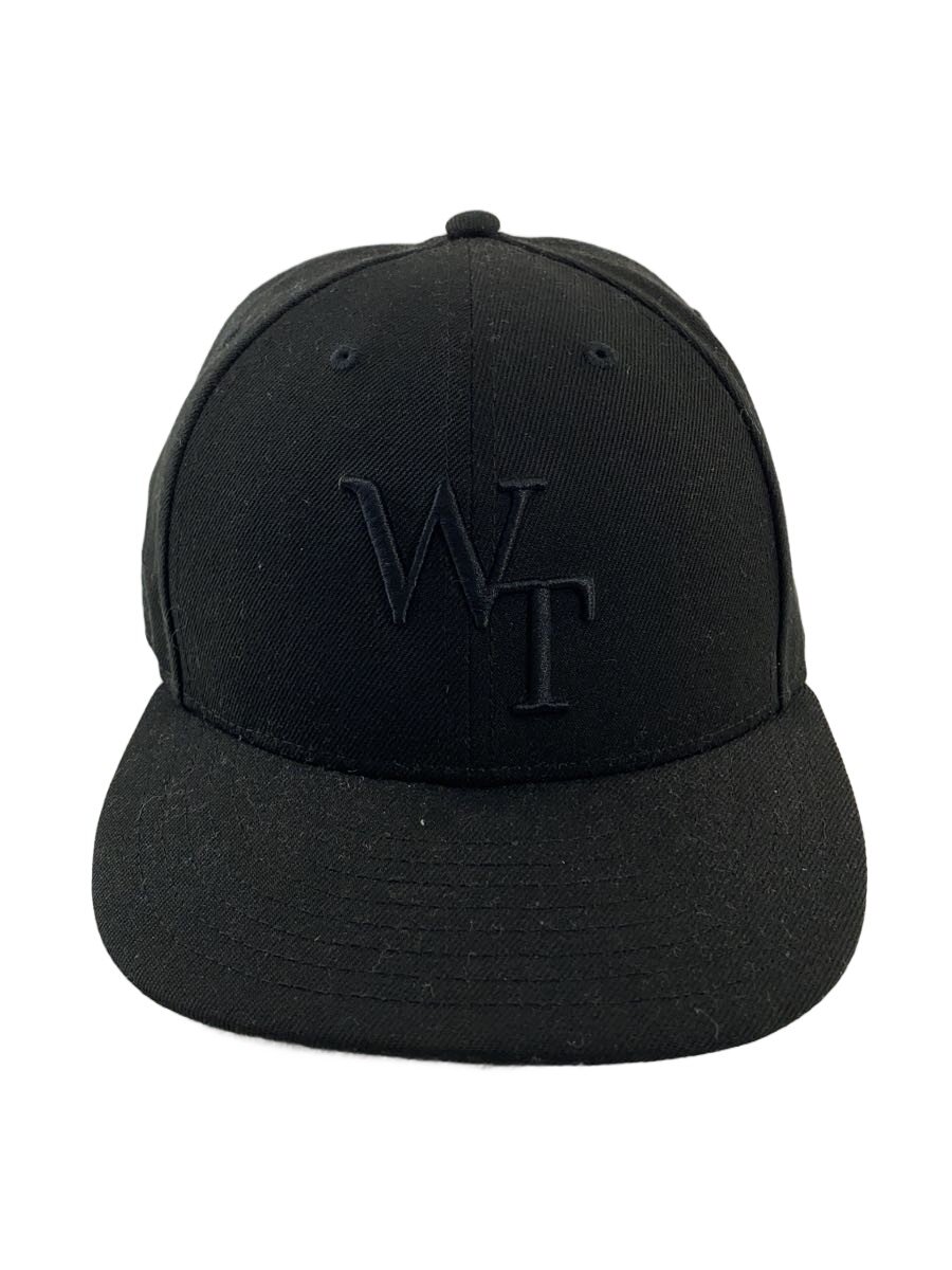 【中古】NEW ERA◆旗がしら/7 3/8/ポリエステル/BLK/メンズ【服飾雑貨他】