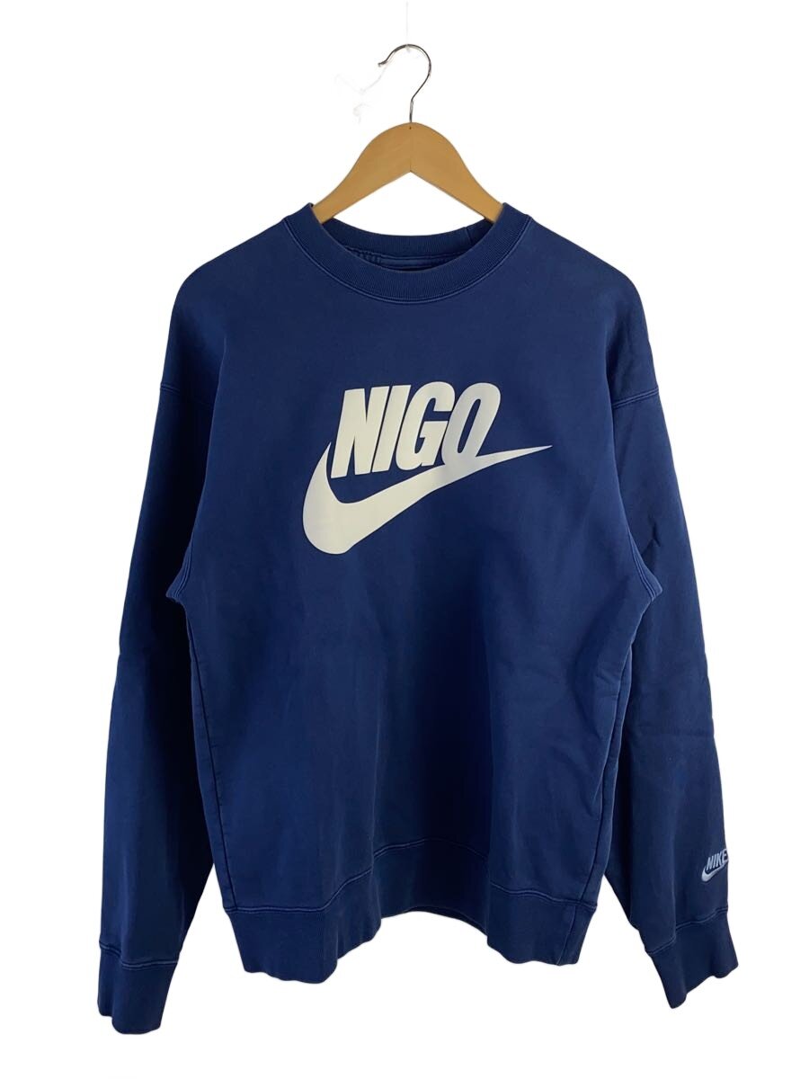 【中古】NIKE◆汗水/M/綿織物/BLU/無地/FV5941-492【メンズウェア】