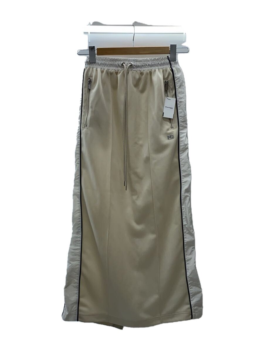 【中古】MAISON SPECIAL◆24SS/Track Maxi Skirt/トラックマキシスカート/36/CRM/21241516105//【レディース御召しもの】
