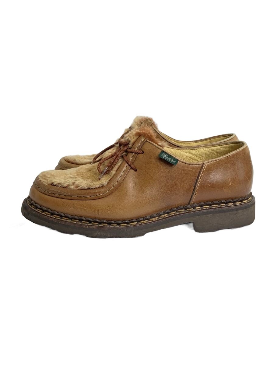 【中古】Paraboot◆シューズ/UK4/CML/58753/ミ蝦/毛革【シューズ】