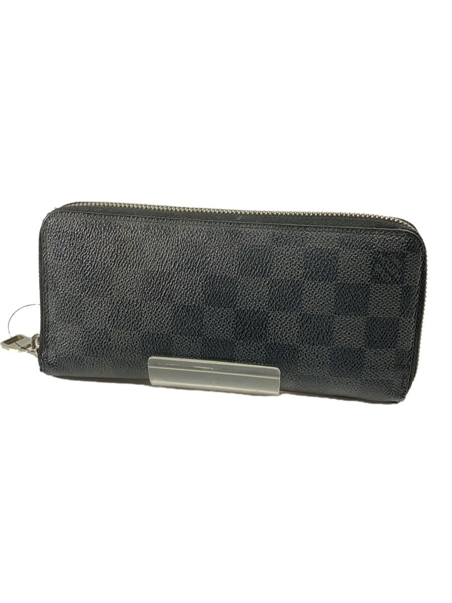 【中古】LOUIS VUITTON◆ジッピー・ウォレット・ヴェルティカル_ダミエ・グラフィット_BLK/PVC/BLK/メンズ【服飾雑貨他】 18,691円