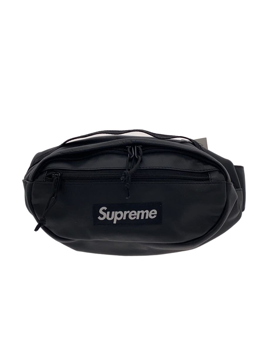 【中古】Supreme◆ウエストバッグ/レザー/BLK【バッグ】|2nd STREET 店