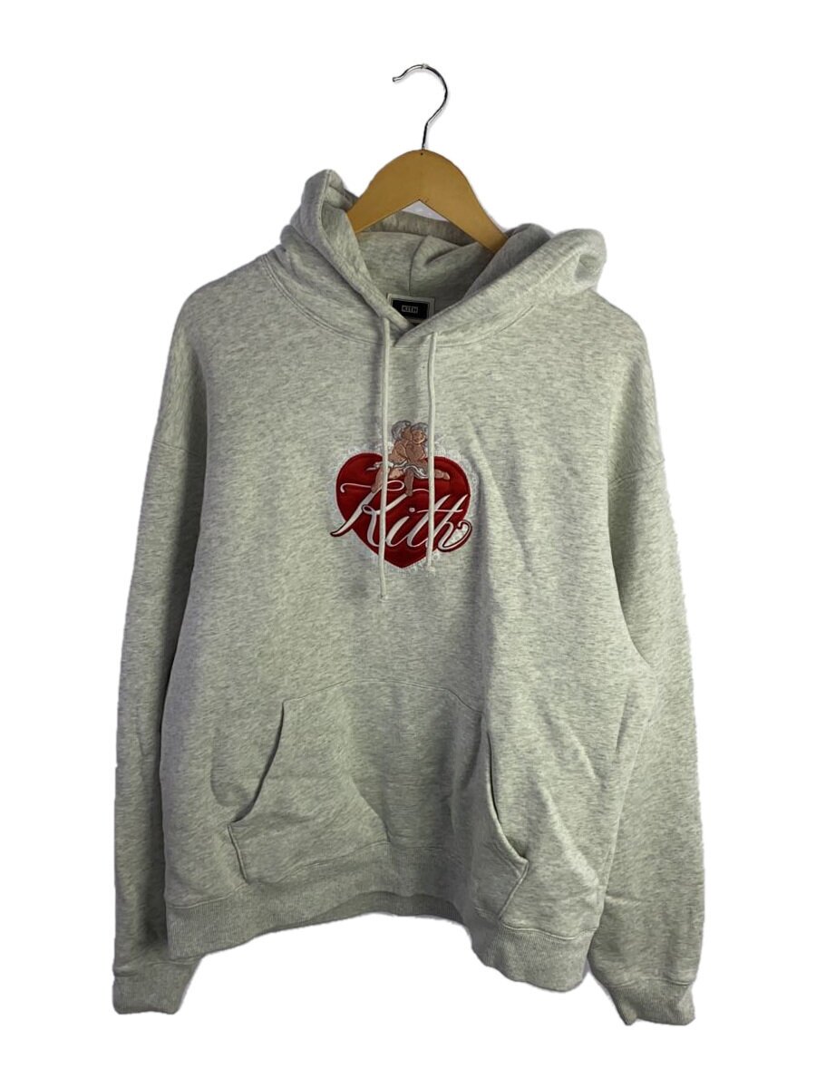 【中古】KITH◆I/ANGEL HOODIE/L/コットン/GRY【メンズウェア】｜2ｎｄ STREET 店