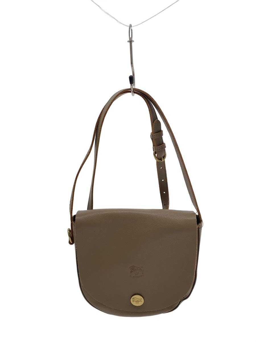 【中古】IL BISONTE◆ショルダーバッグ/--/BEG【バッグ】|2nd STREET 店