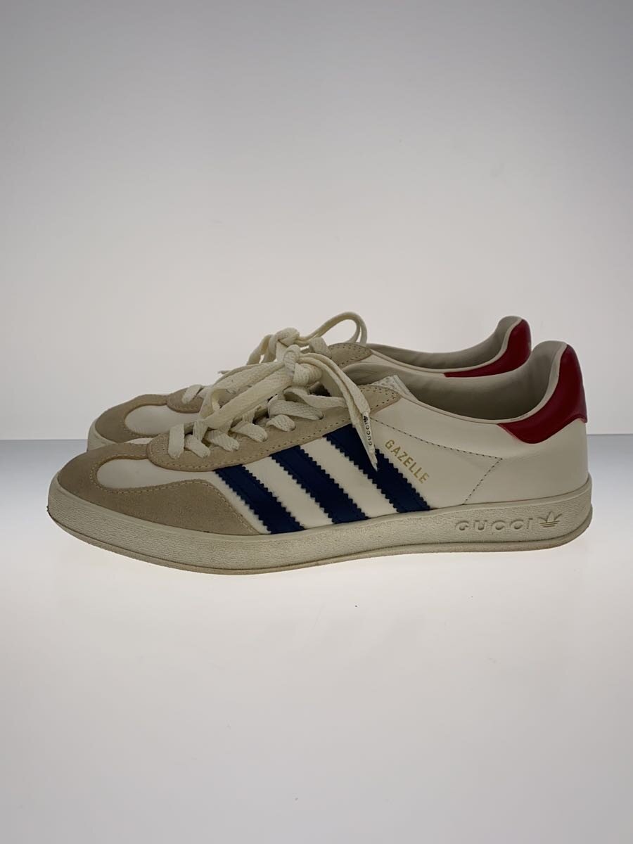 【中古】GUCCI◆ローカットスニーカー/25糎/WHT/HQ8849【シューズ】