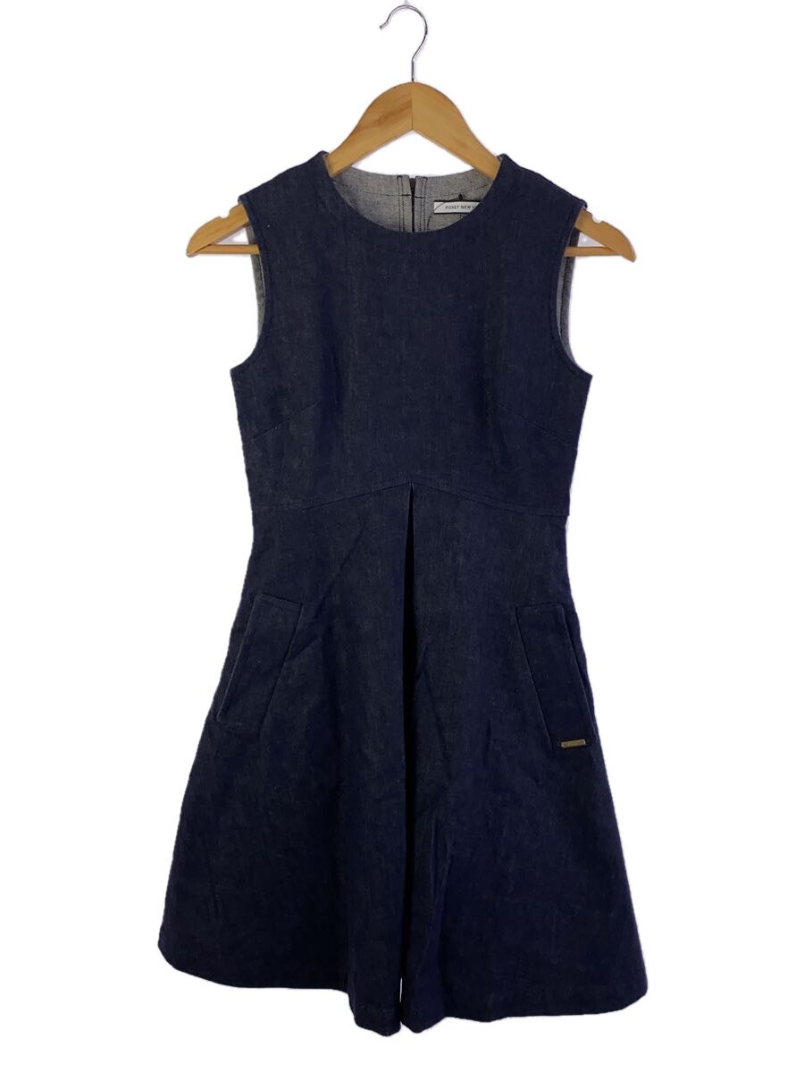 【中古】FOXEY NEWYORK◆ノースリーブワンピース/38/コットン/IDG/無地/35805-NS0FG106T【レディースウェア】|2nd STREET 店