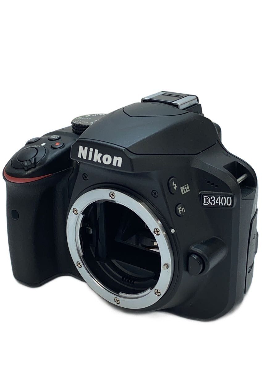 【中古】Nikon◆デジタル一眼カメラ D3400 ボディ [ブラック]【カメラ】｜2ｎｄ STREET 店