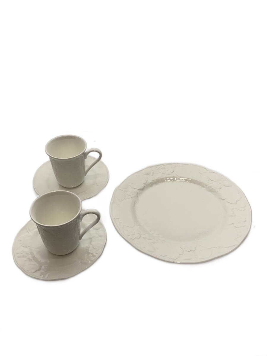 【中古】WEDGWOOD◆プレート/5点セット/WHT【キッチン用品】