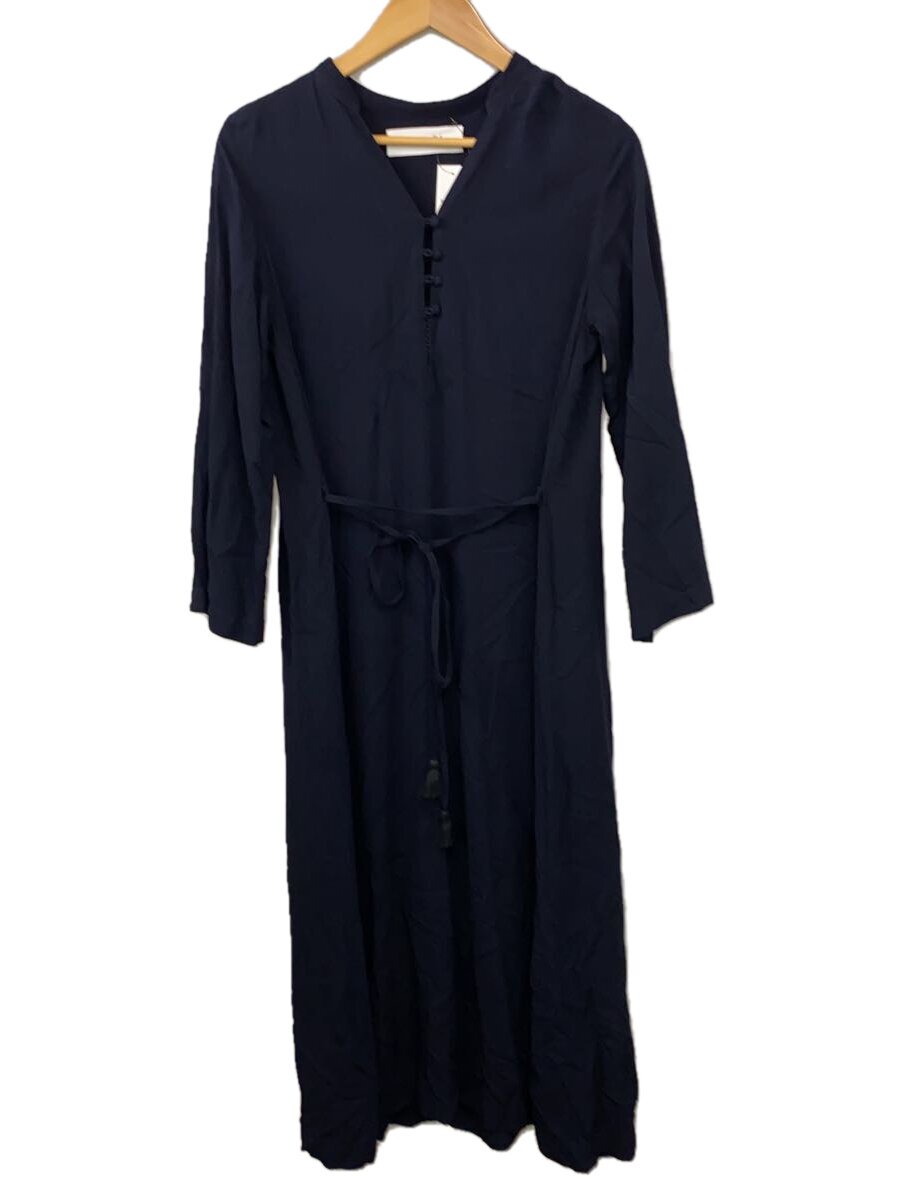 【中古】Sara mallika◆RAYON JACQUARD SOLID DRESS/長袖ワンピース/--/コットン/NVY/020402976S【レディースウェア】|2nd STREET 店