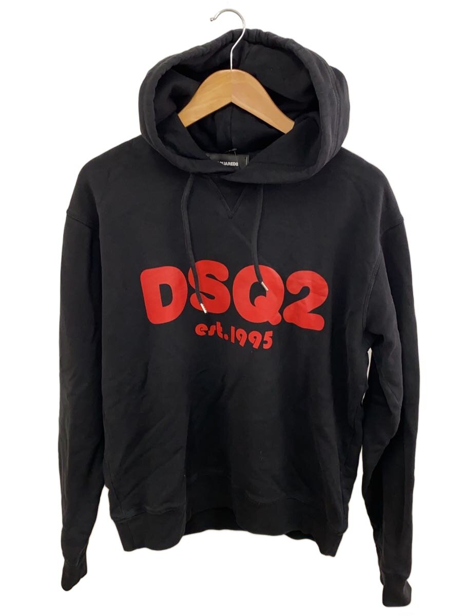【中古】DSQUARED2◆パーカー/M/綿織物/BLK/S74GU0691【メンズウェア】